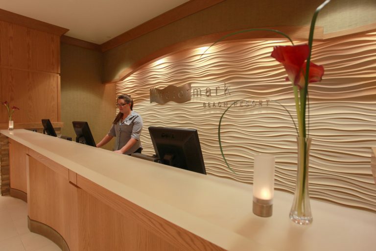 Concierge at work in Osoyoos Resort Hotel