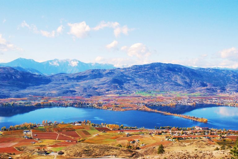 Osoyoos BC in Fall