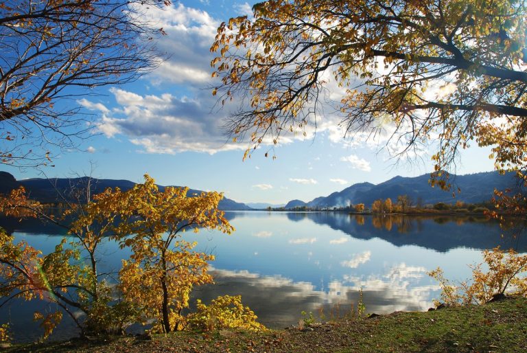 Osoyoos Lake in Fall