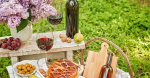 BC wine and food pairing for spring