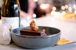 Dessert and 15 Park Bistro Winemaker's Dinner in Osoyoos BC