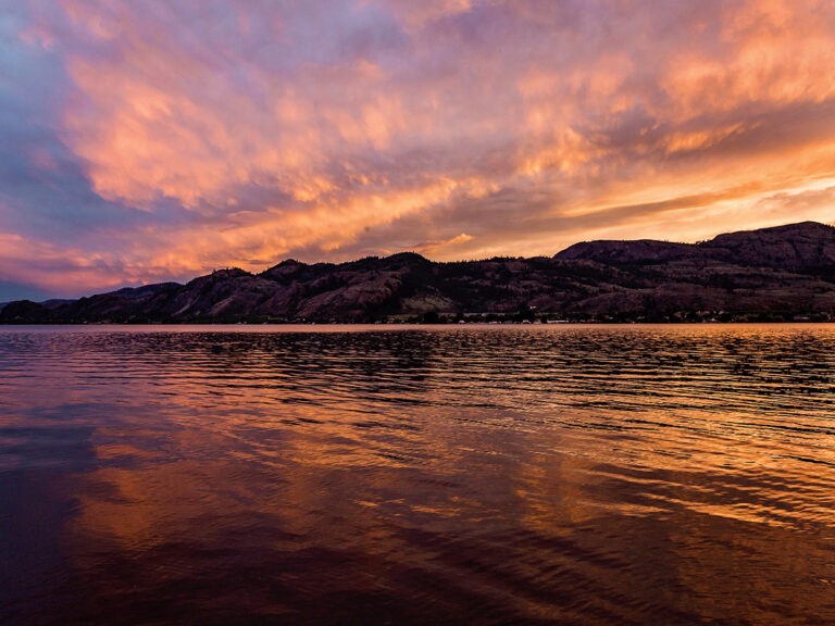 Osoyoos Lake BC (Destination Osoyoos) Sunset