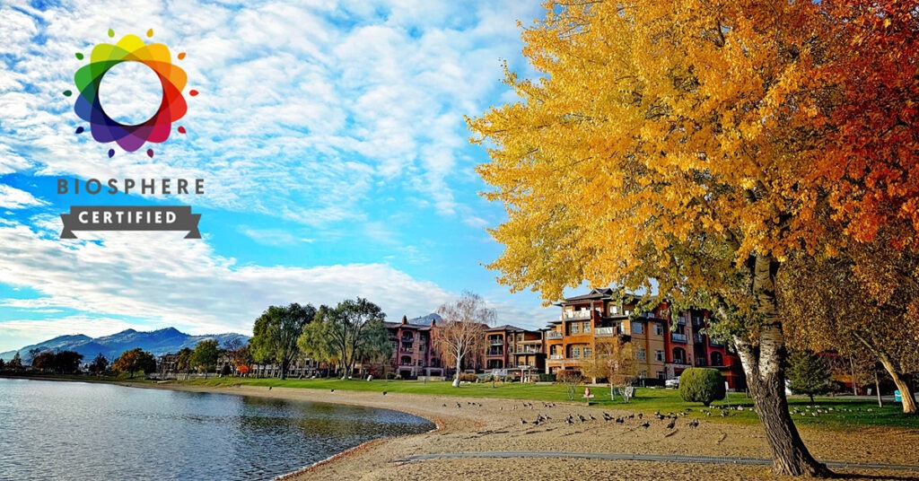 Watermark Hotel in Osoyoos in Biosphere Sustainable Certified