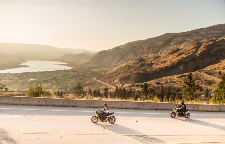 Osoyoos desert landscape change colours