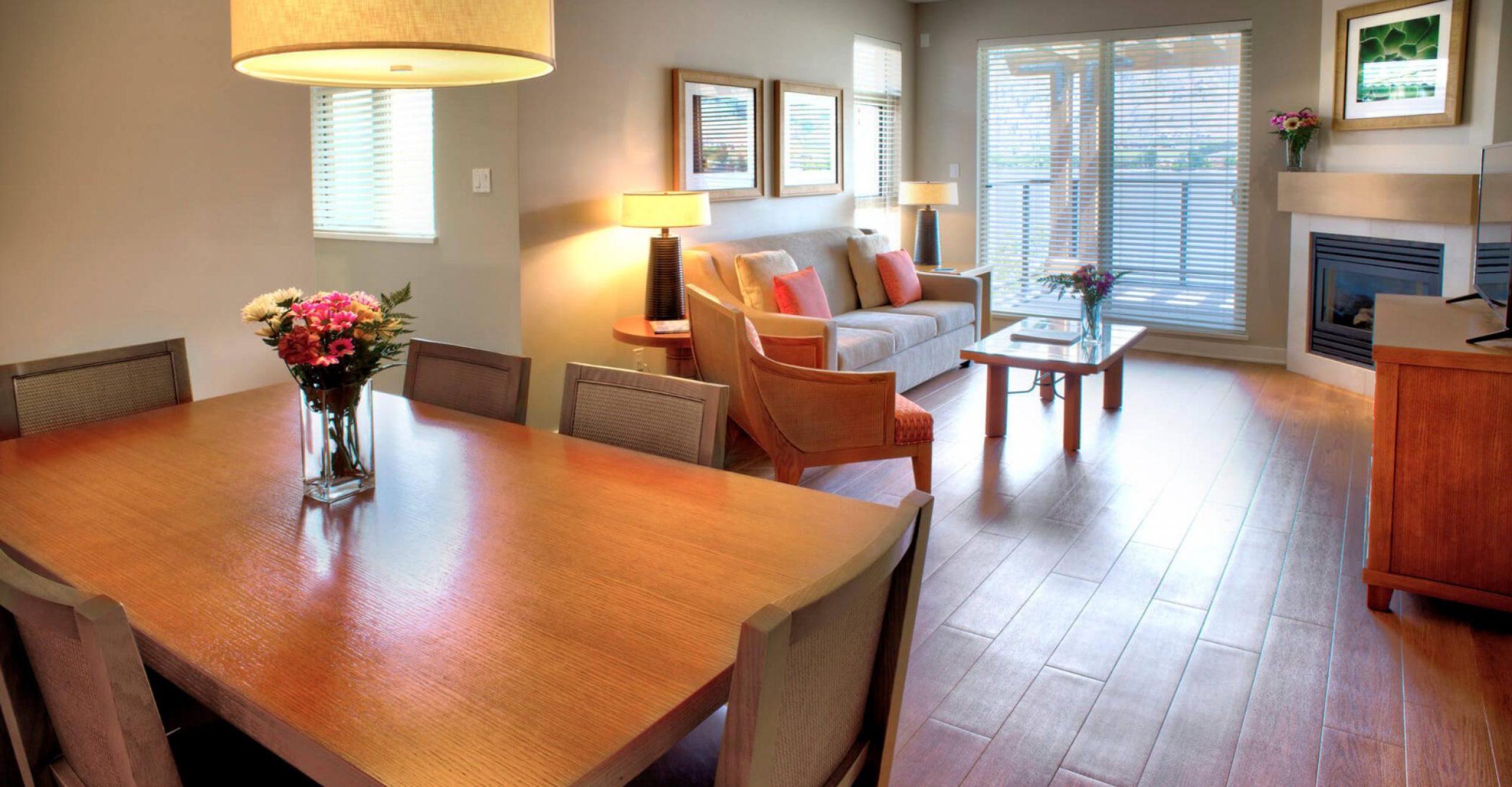 Each room is fully outfitted with amenities